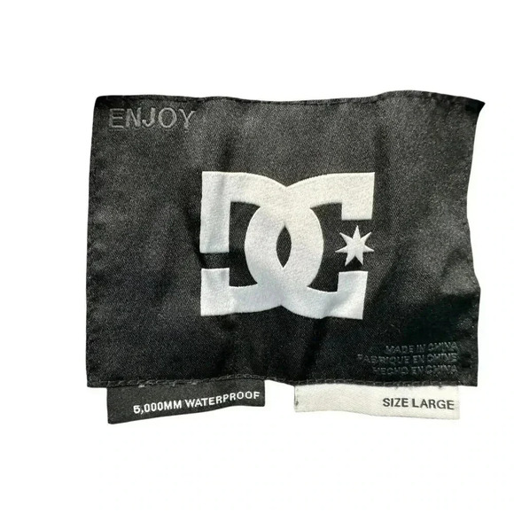 DC Girl's Maci K large mint green snow pants waterproof tapered insulated - Picture 8 of 12